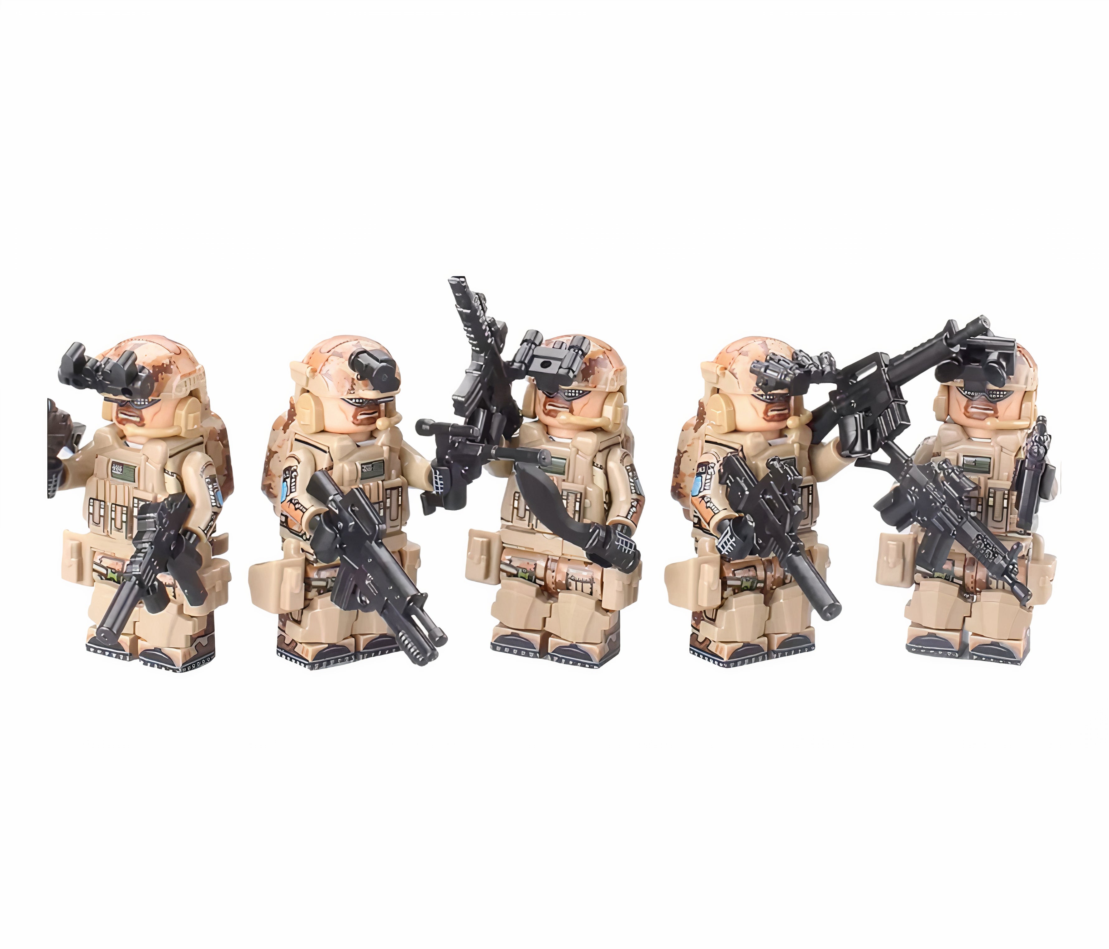 U.S. Army Special Forces Command Unit (5 Figures)