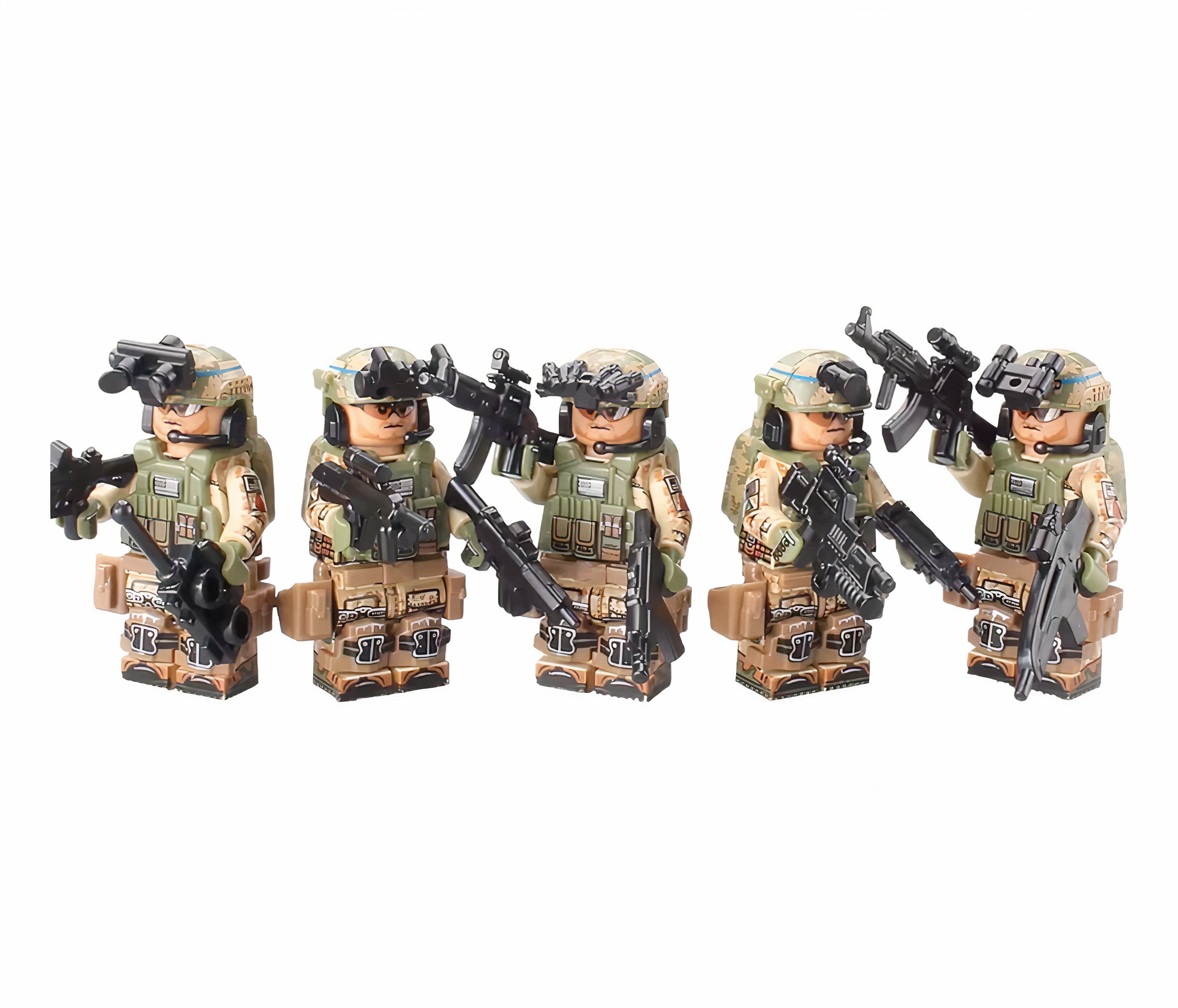 U.S. Delta Force Unit (5 Figures)