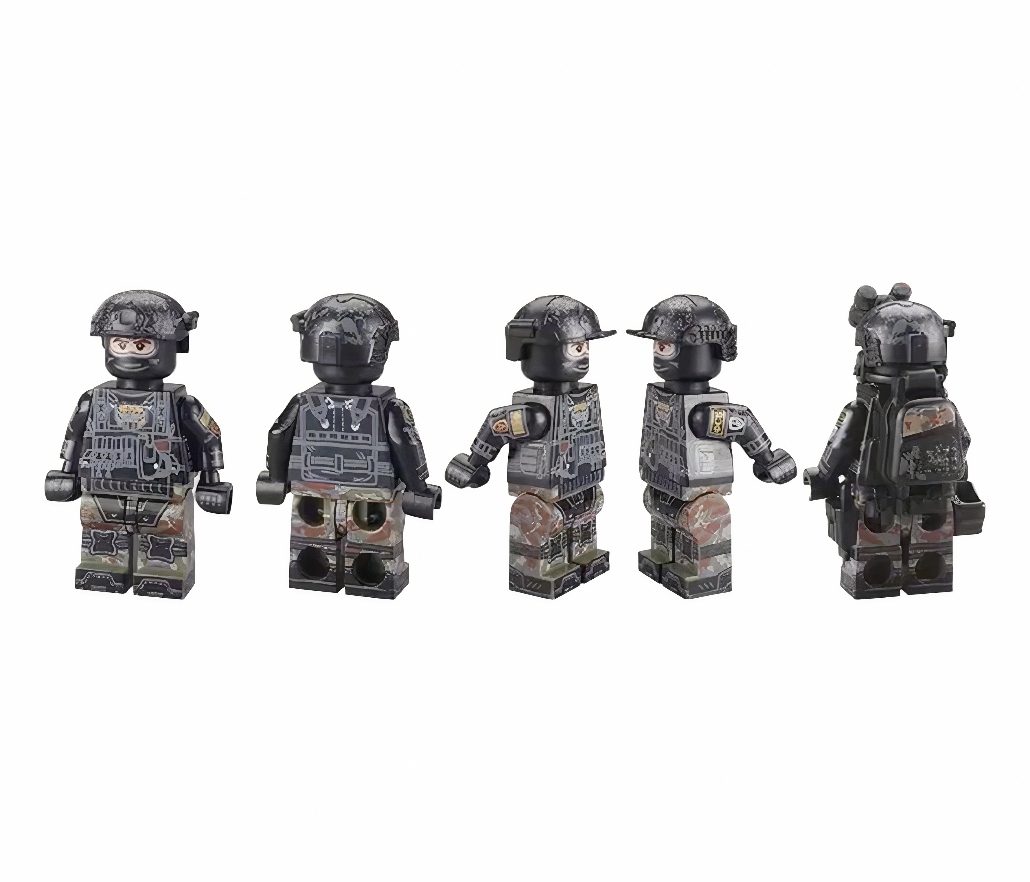 Russian FSB Unit - Night Camo (5 Figures)