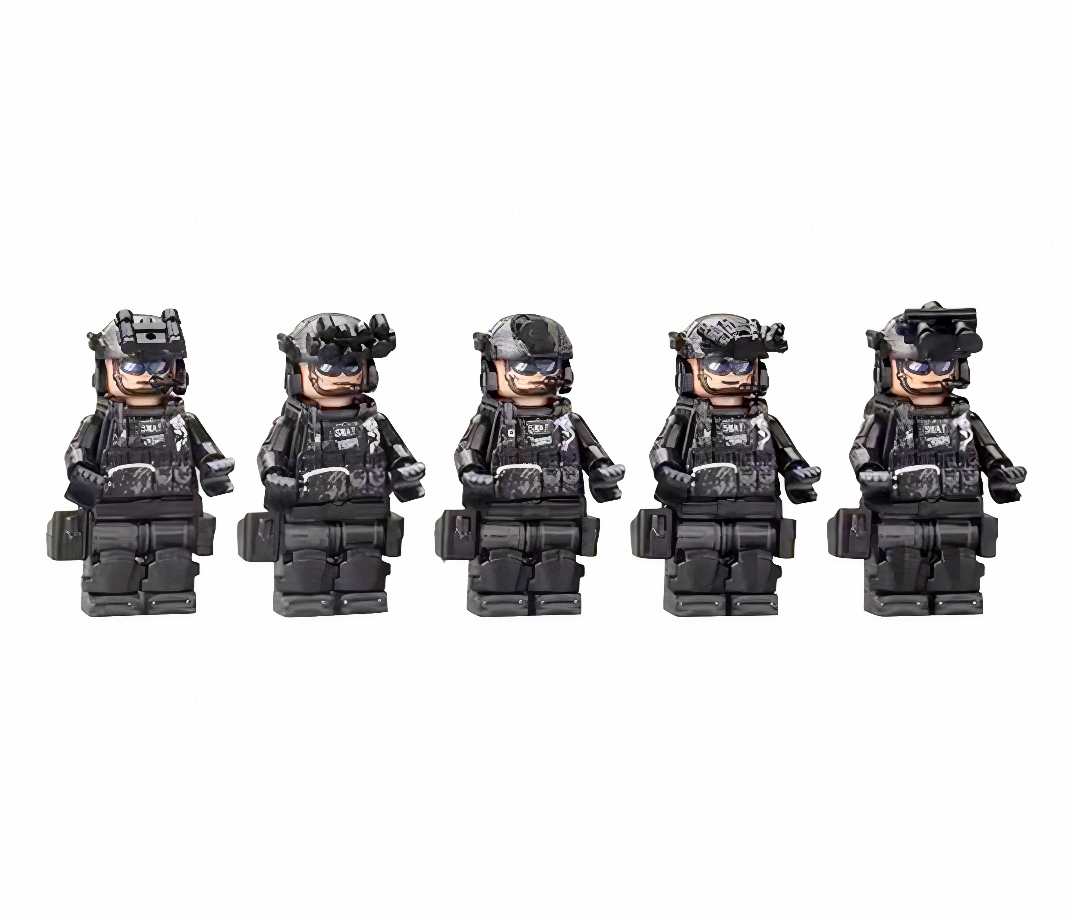 SWAT Hostage Rescue Team (5 Figures)