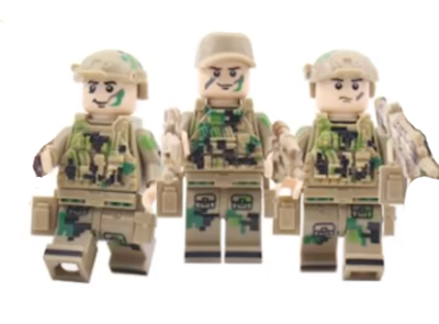 U.S. Army Green Berets - Woodland Camo (6 Figures)
