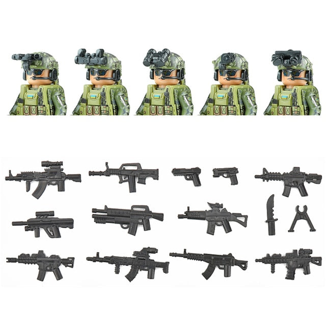 Ukrainian SOF Unit (5 Figures)
