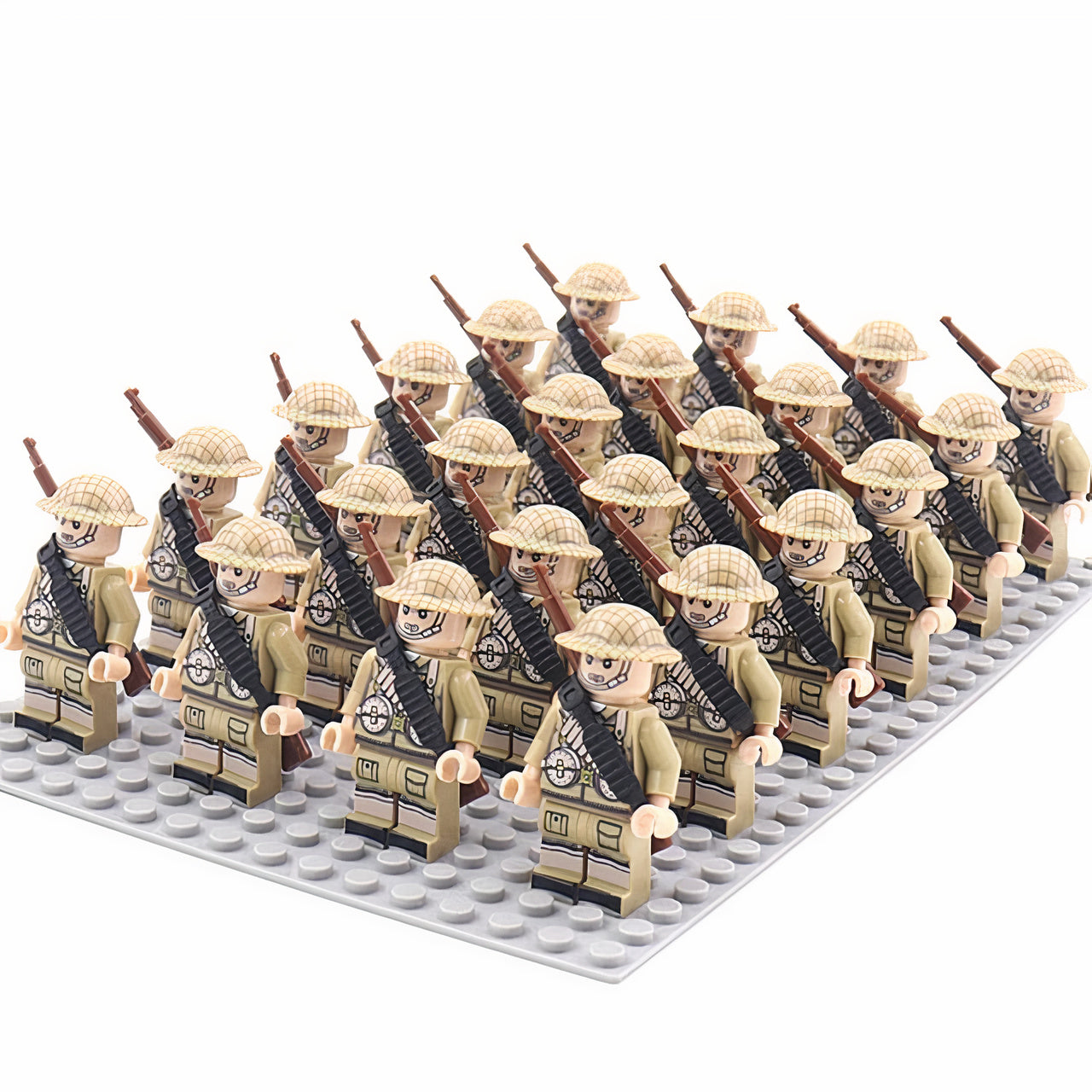 British WWII Soldiers (24 Figures)