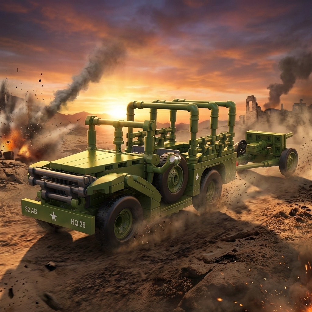 M3 37mm Anti-Tank Gun & Dodge WC52