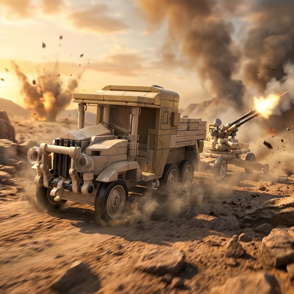 Bofors 40mm L/60 Auto-Cannon & CCKW 6×6