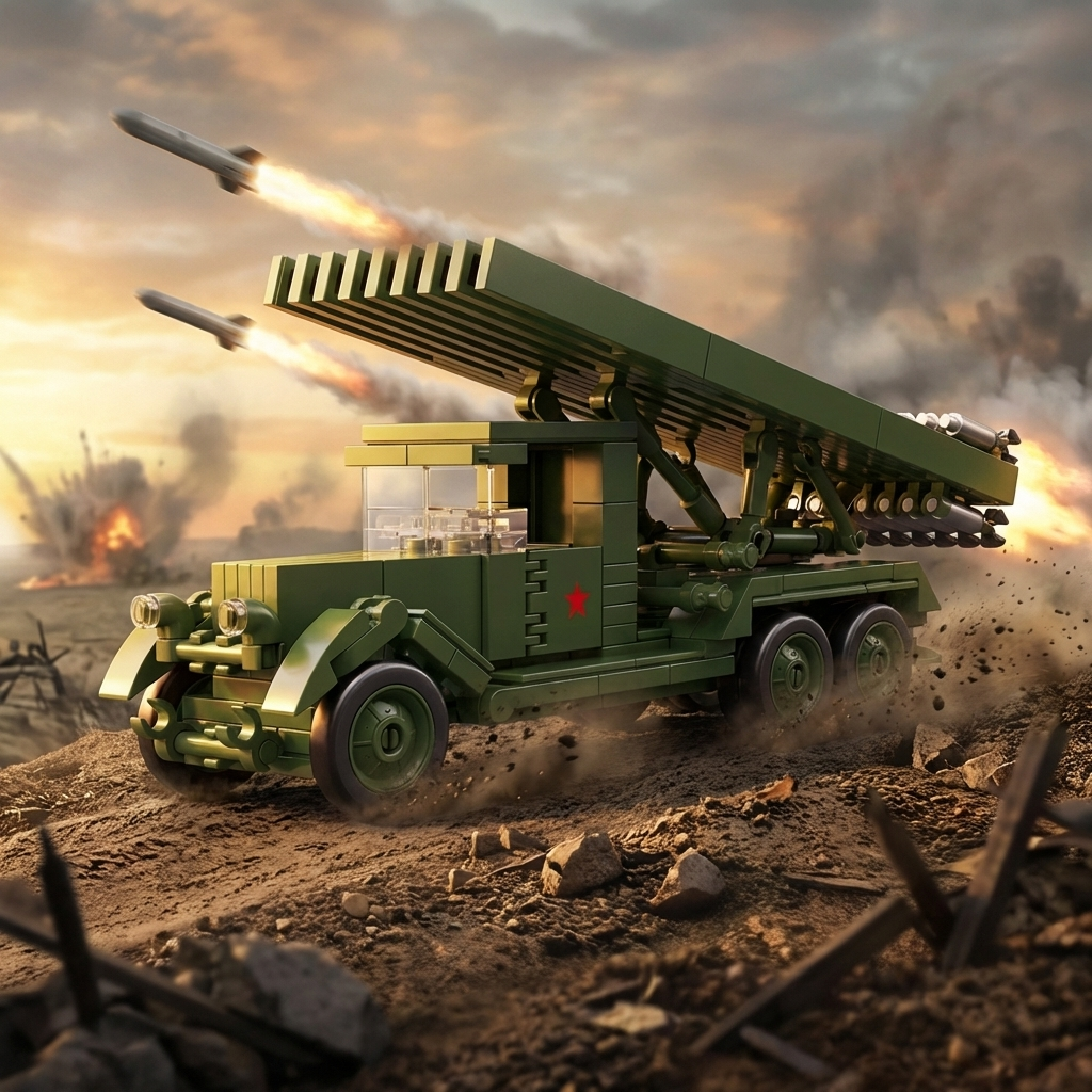 BM-8 Katyusha Rocket Launcher