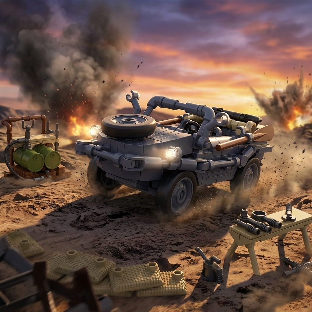 Type 97 Te-Ke & Schwimmwagen