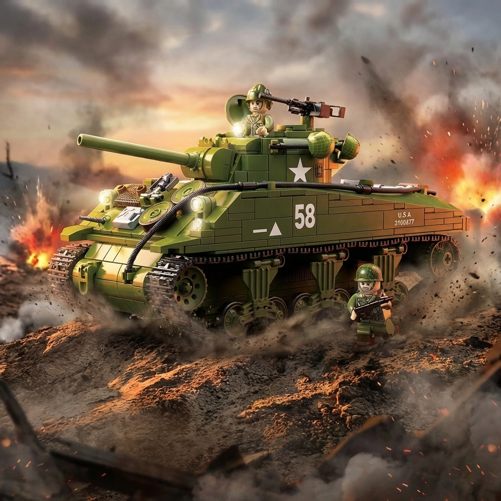 M4A3 Sherman Medium Tank