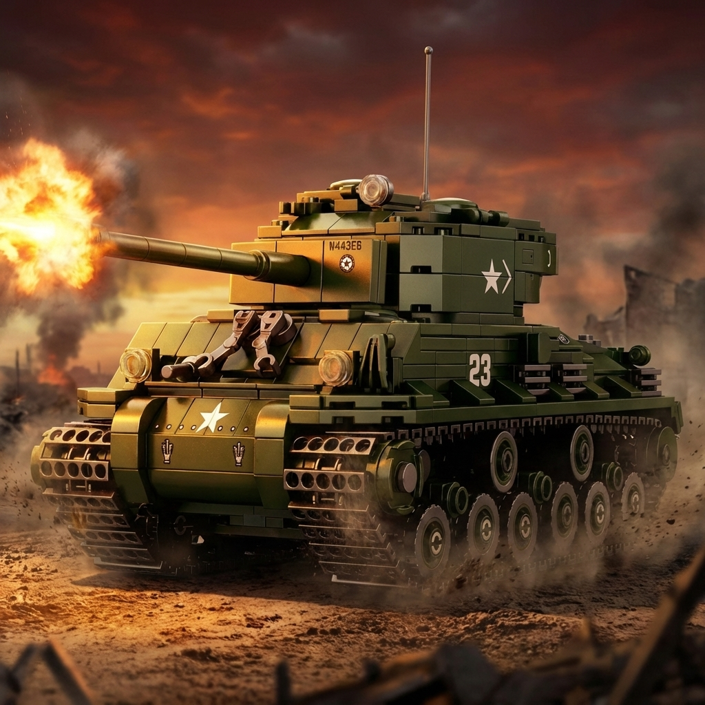 M4A3E8 Sherman Tank