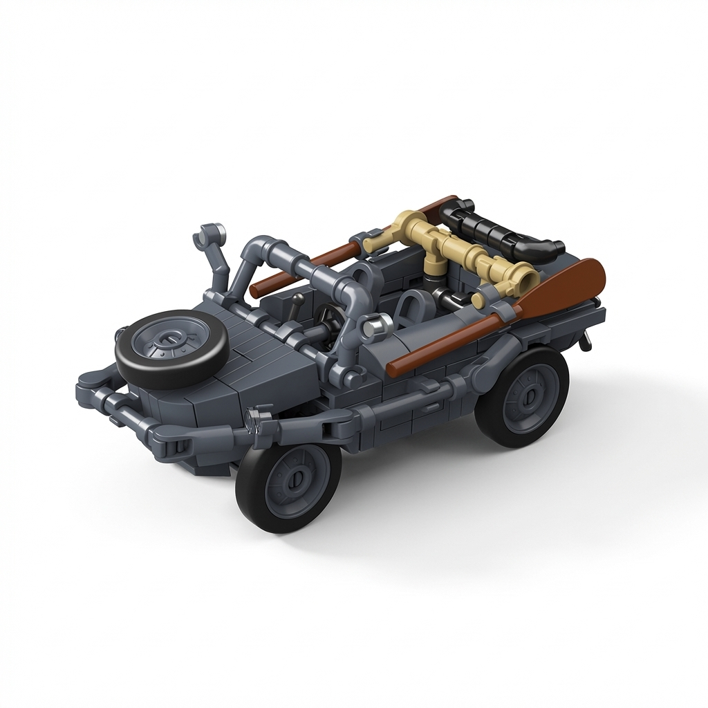 Type 97 Te-Ke & Schwimmwagen